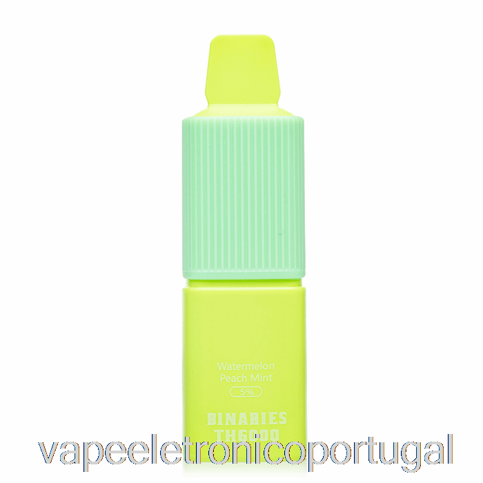 Vape Eletrônico Horizonte Binários Th6000 Descartável Melancia Pêssego Hortelã